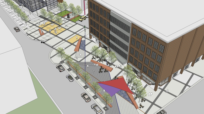 Surface 678 - Vivian Street Plaza