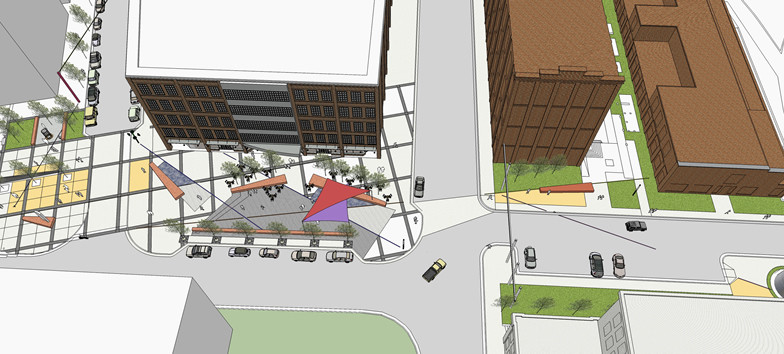 Surface 678 - Vivian Street Plaza
