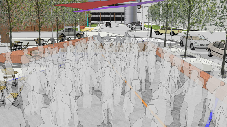 Surface 678 - Vivian Street Plaza