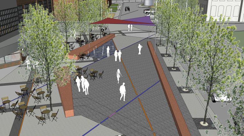 Surface 678 - Vivian Street Plaza