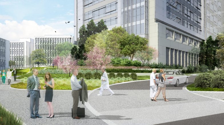 Surface 678 - Duke University Medical Center Bed Tower Addition