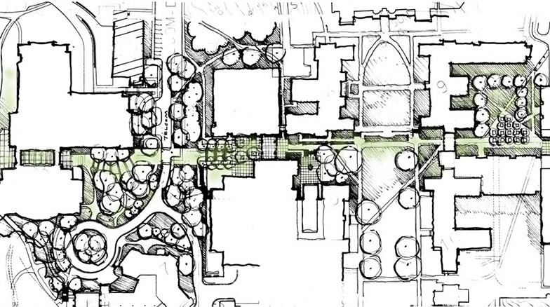 Surface 678 - East-West Pedestrianway